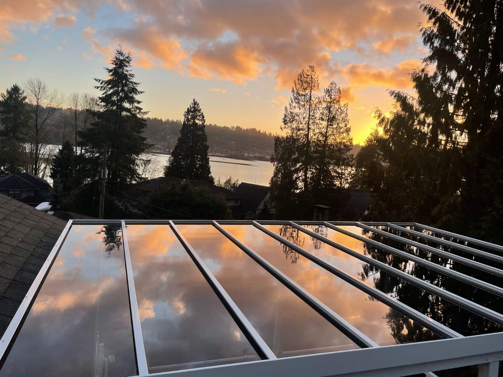 Aluminum patio cover installation in Carlsbad