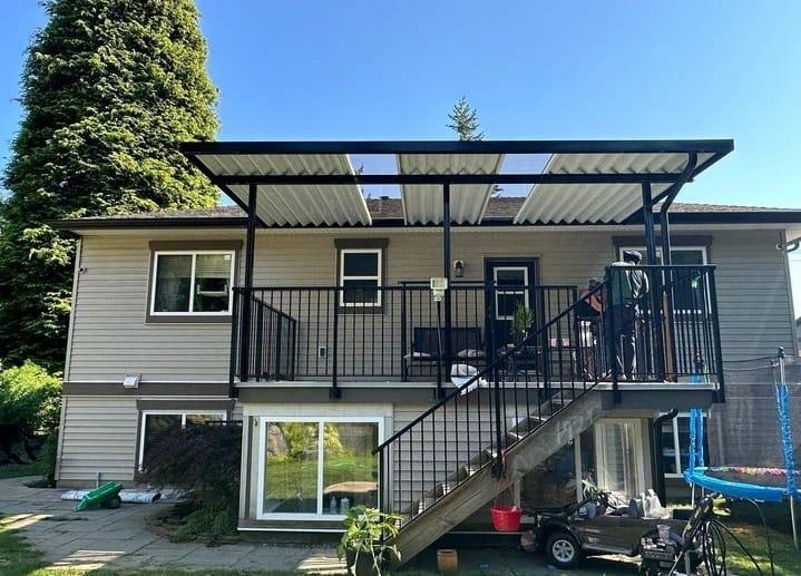 Aluminum cover detail shot