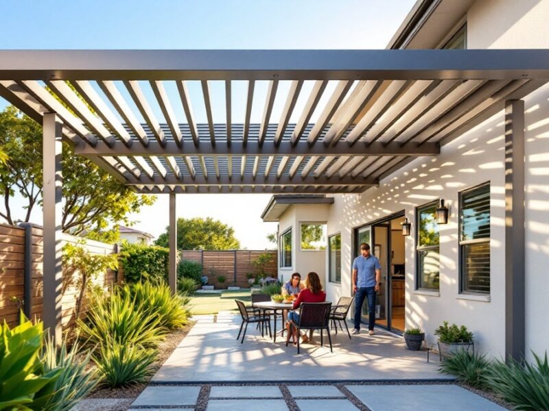 aluminum patio cover styles San Diego illustration