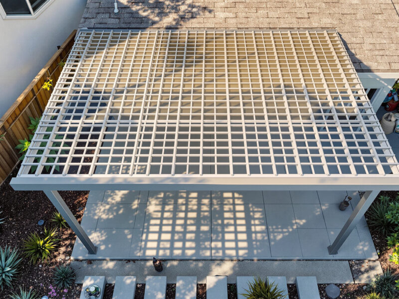aluminum patio covers San Diego illustration