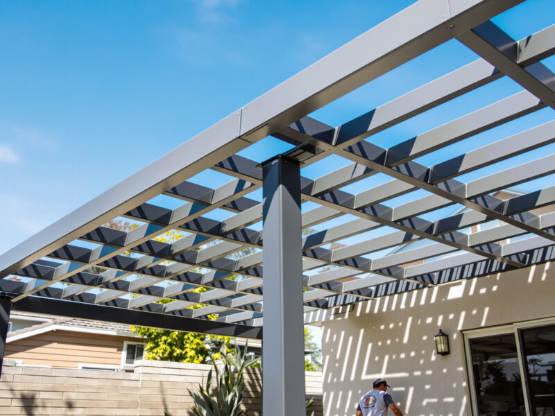 aluminum patio covers San Diego illustration