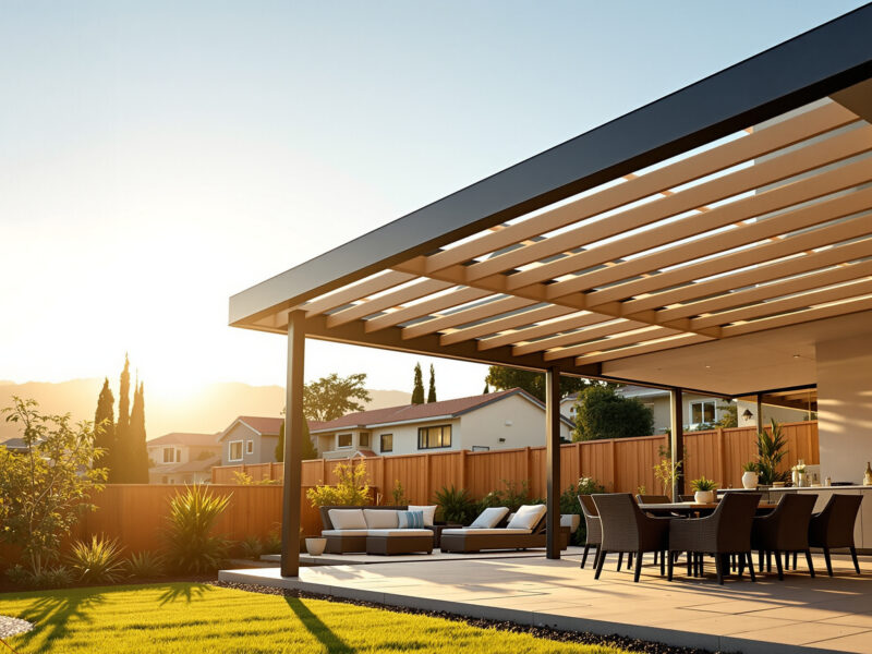 outdoor shade structures san diego illustration