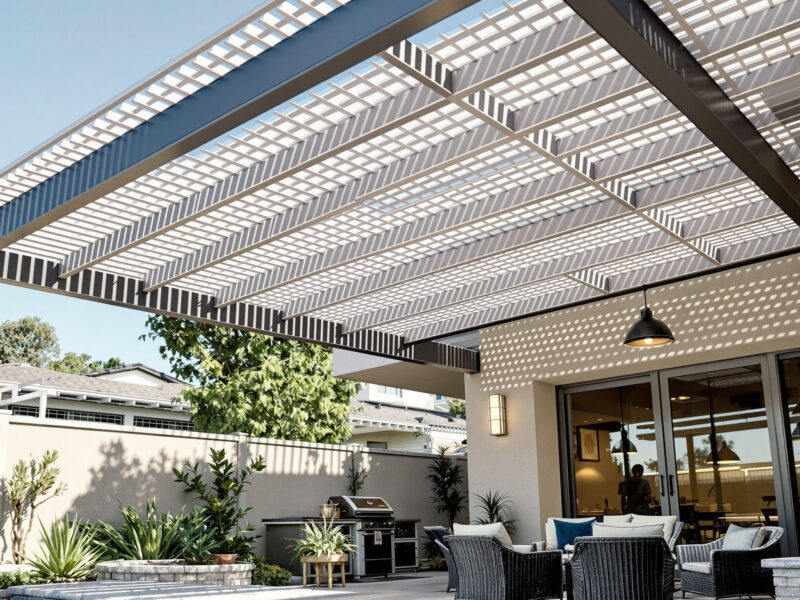 pergola san diego illustration