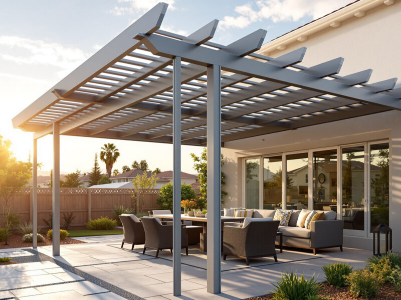 pergola san diego illustration